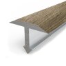 Заказать Профиль Т-образный из ламинированного алюминия Т-18 Л Дуб натуральный 2,7 м 