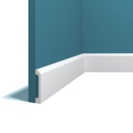 Плинтус напольный Перфект Плюс P141 белый ударопрочный полимер 70х13х2000 мм Плинтус напольный Перфект Плюс P141 белый ударопрочный полимер 70х13х2000 мм