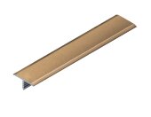 Профиль T-образный алюминиевый плоский 20 мм NEEXY PV102-05 BG золото блестящее 2.7 м Профиль T-образный алюминиевый плоский 20 мм NEEXY PV102-05 BG золото блестящее 2.7 м