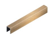 П-профиль 8х5х8 мм из нержавеющей стали NEEXY PVS95-04 BG золото браш 2.7м