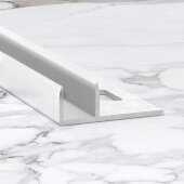 Алюминиевый П-профиль для стекла 10х10 мм ПО-211-02 серебро матовое 2.7 м Алюминиевый П-профиль для стекла 10х10 мм ПО-211-02 серебро матовое 2.7 м