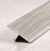 Профиль Т-образный ламинированный ПТ-18 213 дуб серый 2,7 м