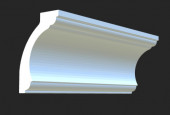 Потолочный плинтус 76х50 мм Hiwood AL75 из полистирола 2 м