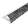 Заказать Внешний профиль ПВХ для плитки 12 мм Cezar 223 Серебряный гранит 2,5 м Заказать Внешний профиль ПВХ для плитки 12 мм Cezar 223 Серебряный гранит 2,5 м