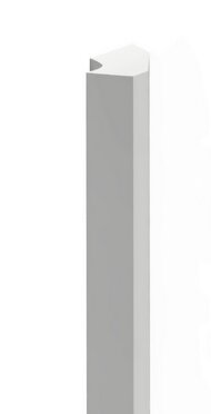 Финишный молдинг 15,7х12 мм Hiwood LF136B NP белый 2,7м Финишный молдинг 15,7х12 мм Hiwood LF136B NP белый 2,7м