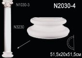 Капитель полуколонны Перфект N2030-4 200х515х257 мм