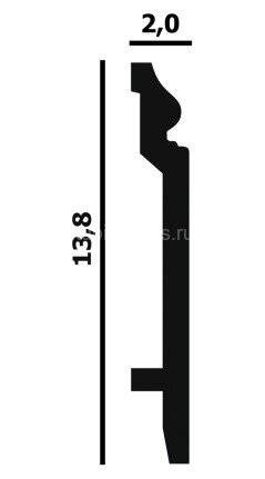 Заказать Напольный плинтус Перфект Плюс P31 138 мм 2 м Заказать Напольный плинтус Перфект Плюс P31 138 мм 2 м