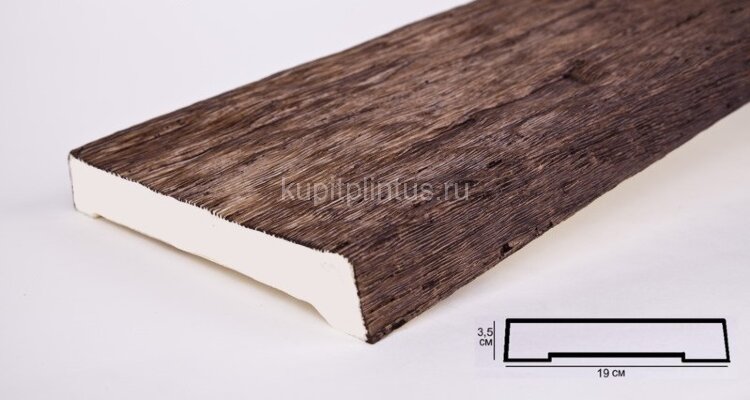 Заказать Доска из полиуретана 19х3,5 см Уникс Славянский стиль ДСС19 Дуб 2 м Заказать Доска из полиуретана 19х3,5 см Уникс Славянский стиль ДСС19 Дуб 2 м
