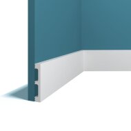 Напольный плинтус 13х80 мм Перфект Плюс P88 белый 2 м Напольный плинтус 13х80 мм Перфект Плюс P88 белый 2 м