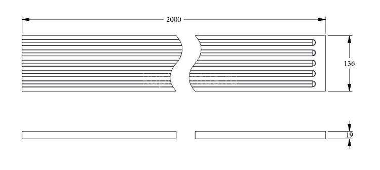 Заказать Пилястра Orac Decor Purotouch K200 136х19 мм Заказать Пилястра Orac Decor Purotouch K200 136х19 мм
