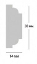 Заказать Молдинг ЛДФ 14х38 мм Ultrawood U 007 2,44 м Заказать Молдинг ЛДФ 14х38 мм Ultrawood U 007 2,44 м