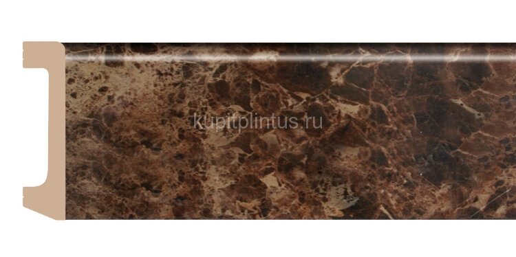 Заказать Напольный плинтус Decomaster D235-713 ШК/20 из полистирола 80х17х2400 мм 