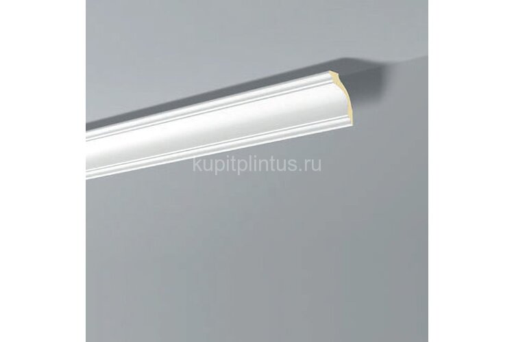 Заказать Потолочный плинтус NMC Wallstyl WT14 белый 75х50 мм 2 м 