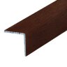 Заказать Уголок 15х15 мм алюминиевый КД Махагон (декорированный) 2,7 м Заказать Уголок 15х15 мм алюминиевый КД Махагон (декорированный) 2,7 м