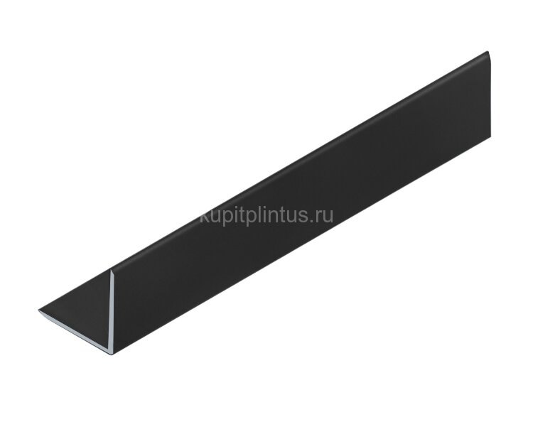 Заказать Уголок алюминиевый 10х10 мм NEEXY PV60-18 MBL черный матовый 2.7 м 