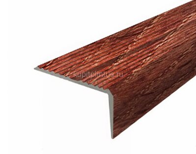 Заказать Угловой порог алюминиевый Д13 КД Дуб мореный (декорированный) 2,7 м Заказать Угловой порог алюминиевый Д13 КД Дуб мореный (декорированный) 2,7 м