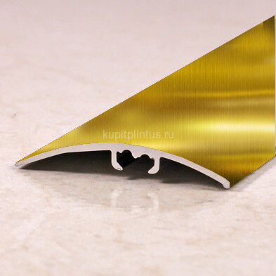 Заказать Порог разноуровневый из алюминия ПО-41 золото глянцевое 2,7 м Заказать Порог разноуровневый из алюминия ПО-41 золото глянцевое 2,7 м