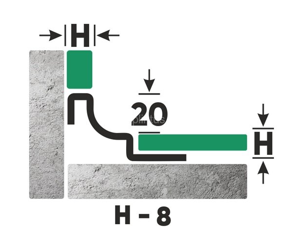 Заказать Внутренний профиль из нержавеющей стали для плитки 8 мм FWR 8 GP золото полированное 2,7 м Заказать Внутренний профиль из нержавеющей стали для плитки 8 мм FWR 8 GP золото полированное 2,7 м