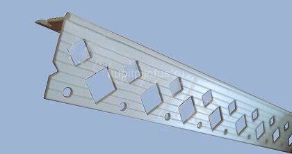 Заказать Уголок штукатурный ПВХ Cezar 25х25 мм Белый 2,62 м 