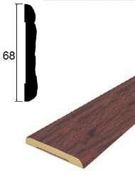 Наличник фигурный ПВХ Lemal 22068 68 мм Цвет 0041 Махагон 2,2 м Наличник фигурный ПВХ Lemal 22068 68 мм Цвет 0041 Махагон 2,2 м