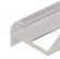 Заказать Профиль под плитку для ступеней F-образный 10 мм алюминий PV56-03 Серебро блестящее 2,7 м 