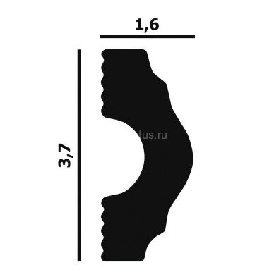 Заказать Молдинг Перфект Плюс P23 37х99 мм 2 м 