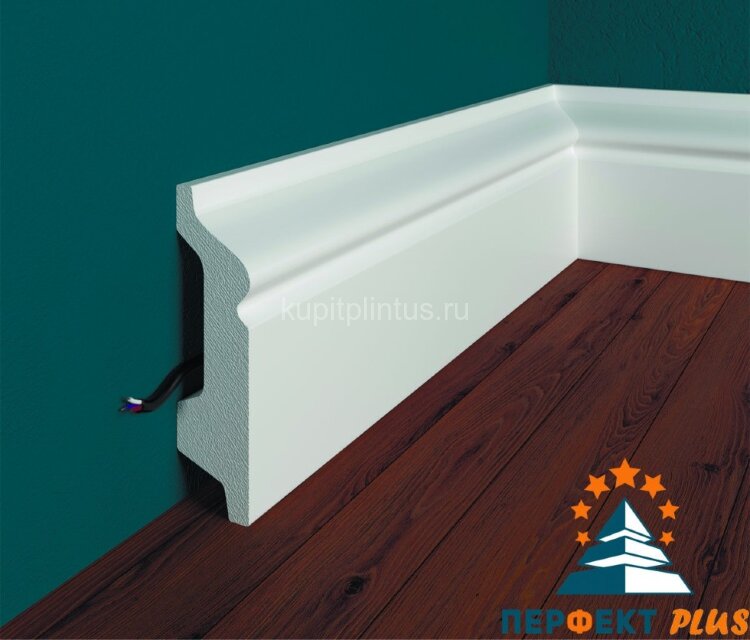 Заказать Напольный плинтус Перфект Плюс P40 78 мм 2 м Заказать Напольный плинтус Перфект Плюс P40 78 мм 2 м