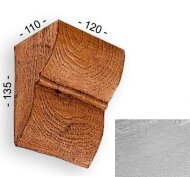 Консоль для декоративной балки 135х110х120 мм Уникс Классика К2 Под покраску Консоль для декоративной балки 135х110х120 мм Уникс Классика К2 Под покраску