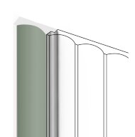 Финишный молдинг 12х32 мм HiWood LF139A GN69 зеленый 2,7 м Финишный молдинг 12х32 мм HiWood LF139A GN69 зеленый 2,7 м