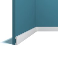 Напольный плинтус 10х40 мм Перфект Плюс P89 белый 2 м Напольный плинтус 10х40 мм Перфект Плюс P89 белый 2 м