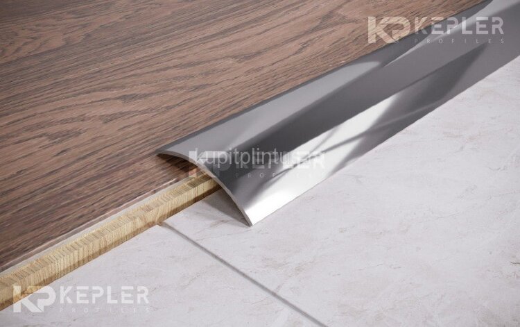 Заказать Стальной порог одноуровнеый 40 мм FAR 4 P полированная сталь 2,7 м Заказать Стальной порог одноуровнеый 40 мм FAR 4 P полированная сталь 2,7 м