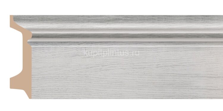 Заказать Напольный плинтус Decomaster D122-84 ШК/16 из полистирола 78х21х2400 мм 
