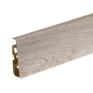 Напольный плинтус Cezar Hi-Line Prestige 75 мм цвет 289 под дерево 2,5 м Напольный плинтус Cezar Hi-Line Prestige 75 мм цвет 289 под дерево 2,5 м