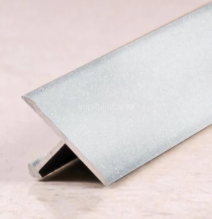 Заказать Алюминиевый Т-профиль 40 мм ПТ-40-35 белый муар 2.7 м Заказать Алюминиевый Т-профиль 40 мм ПТ-40-35 белый муар 2.7 м