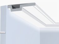 Потолочный плинтус 115х22 мм Hiwood A115V1 белый полистирол 2 м Потолочный плинтус 115х22 мм Hiwood A115V1 белый полистирол 2 м