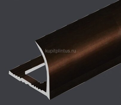 Заказать Алюминиевый C-образный профиль 10 мм PV23-11 коричневый блестящий 2,7 м Заказать Алюминиевый C-образный профиль 10 мм PV23-11 коричневый блестящий 2,7 м
