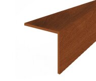 Уголок ПВХ двухсторонний IDEAL У20 отделочный 341 Ольха 2,7 м