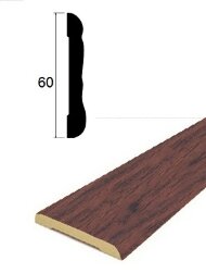 Наличник фигурный ПВХ Lemal 22060 60 мм Цвет 0041 Махагон 2,2 м Наличник фигурный ПВХ Lemal 22060 60 мм Цвет 0041 Махагон 2,2 м