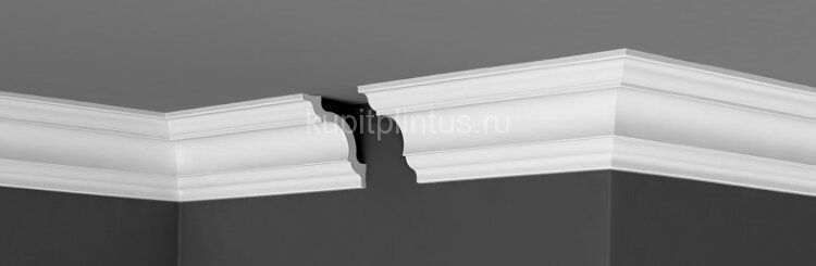 Заказать Потолочный плинтус 80х80 мм Де-Багет XPS П 01 80/80 белый 2 м Заказать Потолочный плинтус 80х80 мм Де-Багет XPS П 01 80/80 белый 2 м