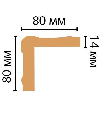 Заказать Декоративный уголок Decomaster 140-6 Бежевый 81х81х2400 мм Заказать Декоративный уголок Decomaster 140-6 Бежевый 81х81х2400 мм