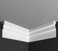 Угол внутренний к плинтусу Де-Багет П 03 30/80 (8*4) белый Угол внутренний к плинтусу Де-Багет П 03 30/80 (8*4) белый