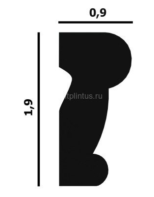 Заказать Молдинг Перфект Плюс P25 19х16 мм 2 м 