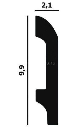 Заказать Напольный плинтус Перфект Плюс P41 99 мм 2 м Заказать Напольный плинтус Перфект Плюс P41 99 мм 2 м