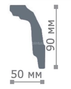 Заказать Потолочный плинтус (карниз) NMC LX-125 2 м 