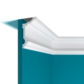 Потолочный плинтус 50х97 мм Перфект Плюс P90 белый 2 м