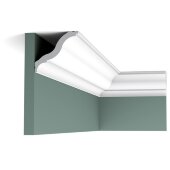 Потолочный плинтус Orac Decor DUROFOAM CB503N 92х82 мм белый 200 см