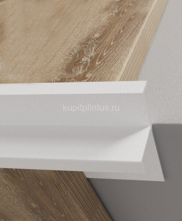 Заказать Алюминиевый фигурный профиль для углов ступеней 10 мм ПО-204-35 белый муар 2.7 м Заказать Алюминиевый фигурный профиль для углов ступеней 10 мм ПО-204-35 белый муар 2.7 м