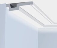 Потолочный плинтус 90х19 мм Hiwood A90V1 белый полистирол 2 м Потолочный плинтус 90х19 мм Hiwood A90V1 белый полистирол 2 м