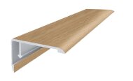 Угловой алюминиевый профиль Т-образный 18х36 мм MP 100 43-Дуб светлый 2,7 м