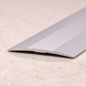 Порог одноуровневый из алюминия ПО-37 серебро матовое 2,7 м Порог одноуровневый из алюминия ПО-37 серебро матовое 2,7 м